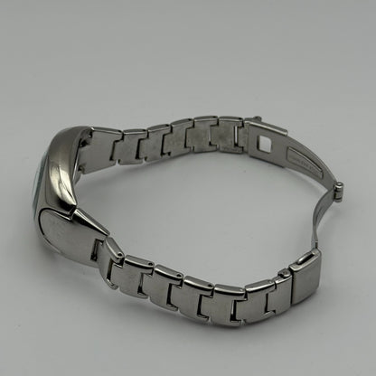 Ellesse Ladies Quartz Watch Silver Tone Bracelet Steel Japan Working 28mm