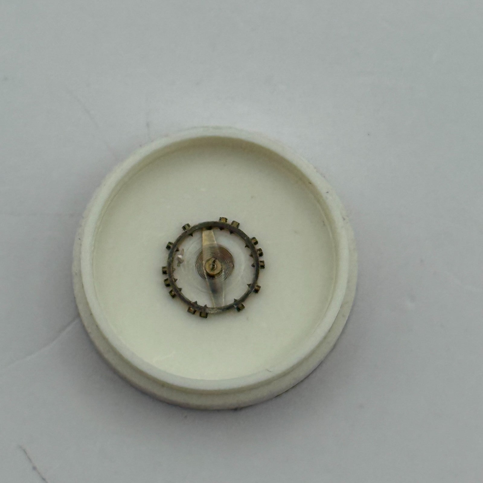 AS 1677 Balance Wheel Complete And Spring 6’’’ 1417 M Watch Movement Parts NOS