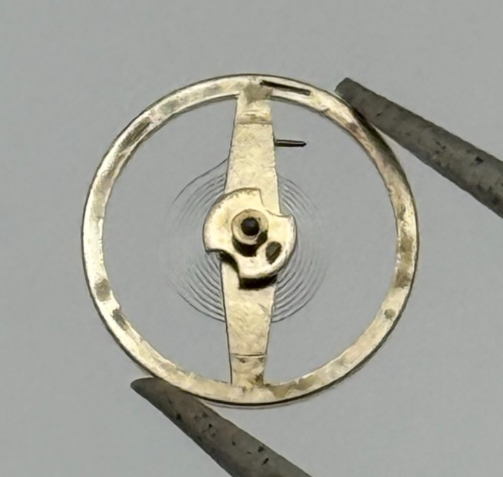 Oris 440 Balance Wheel Complete And Spring 6¾-8’’’ 974 M Watch Movement Parts 