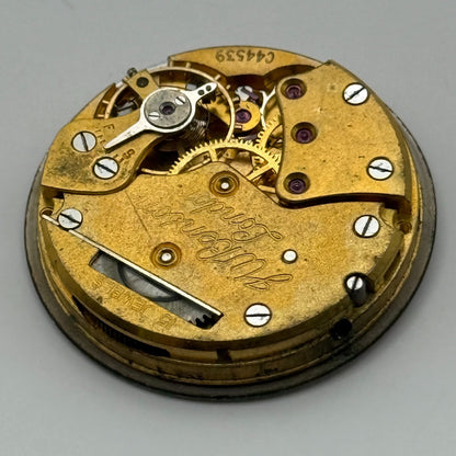 J W Benson Smiths De Luxe 15 Jewels Watch Movement Manual Wind Parts 26.9mm
