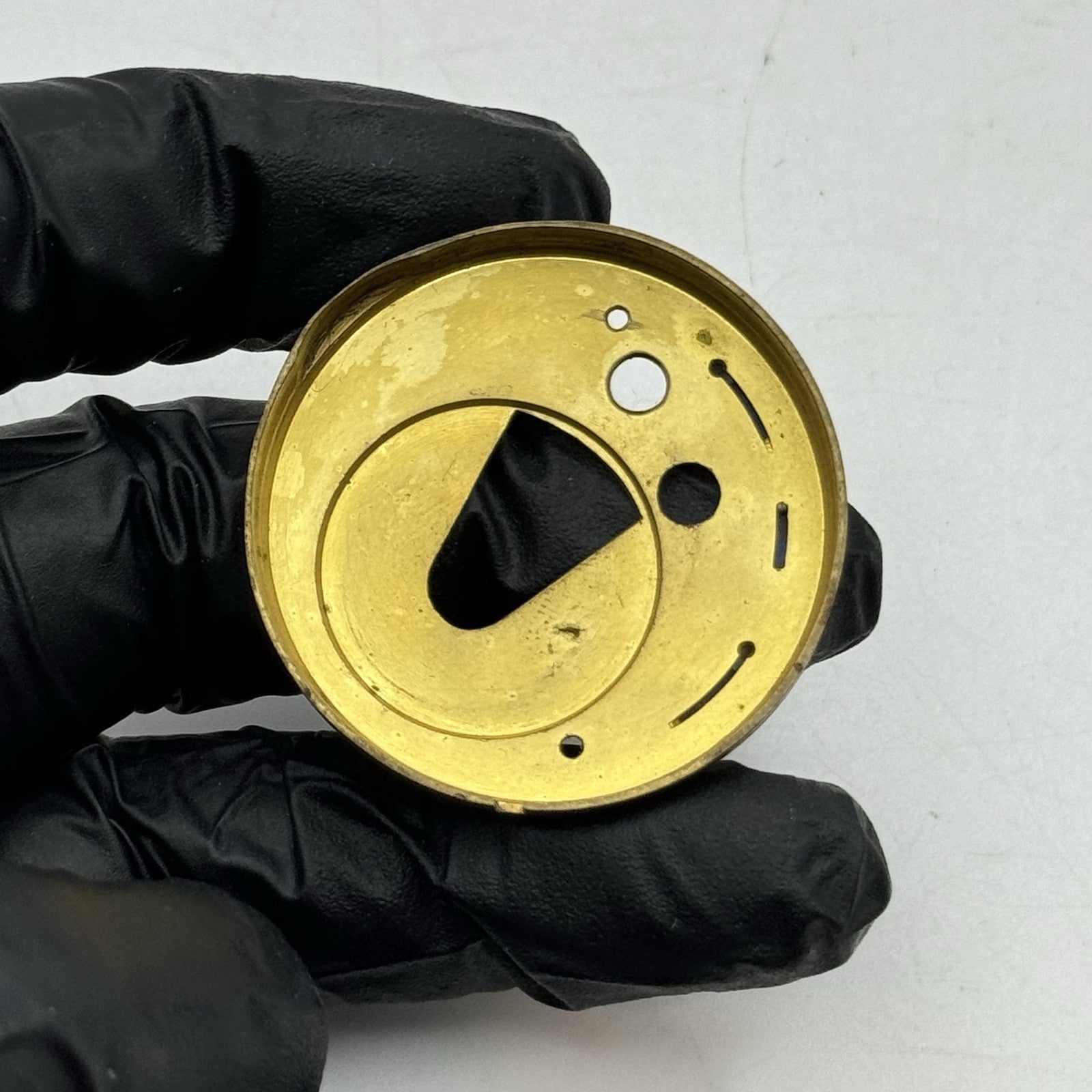 43.3mm Antique J Myers English Key Wound Fusee Pocket Watch Movement - PARTS