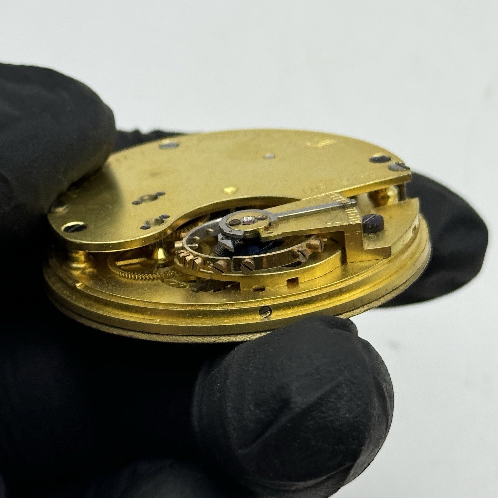 41.3mm Antique High Quality Rotherham’s London Pocket Watch Movement - PARTS