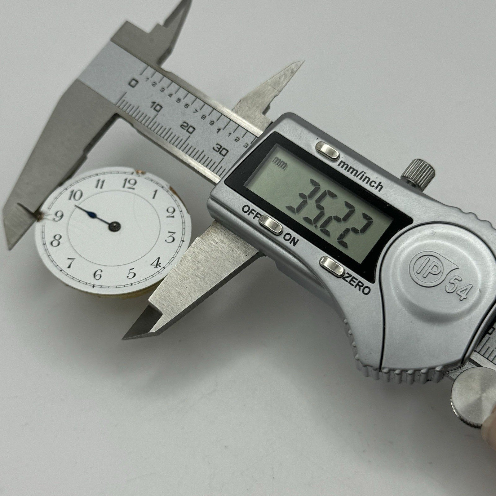 33.8mm Antique Longines Baume Key Wound Swiss Pocket Watch Movement PARTS REPAIR