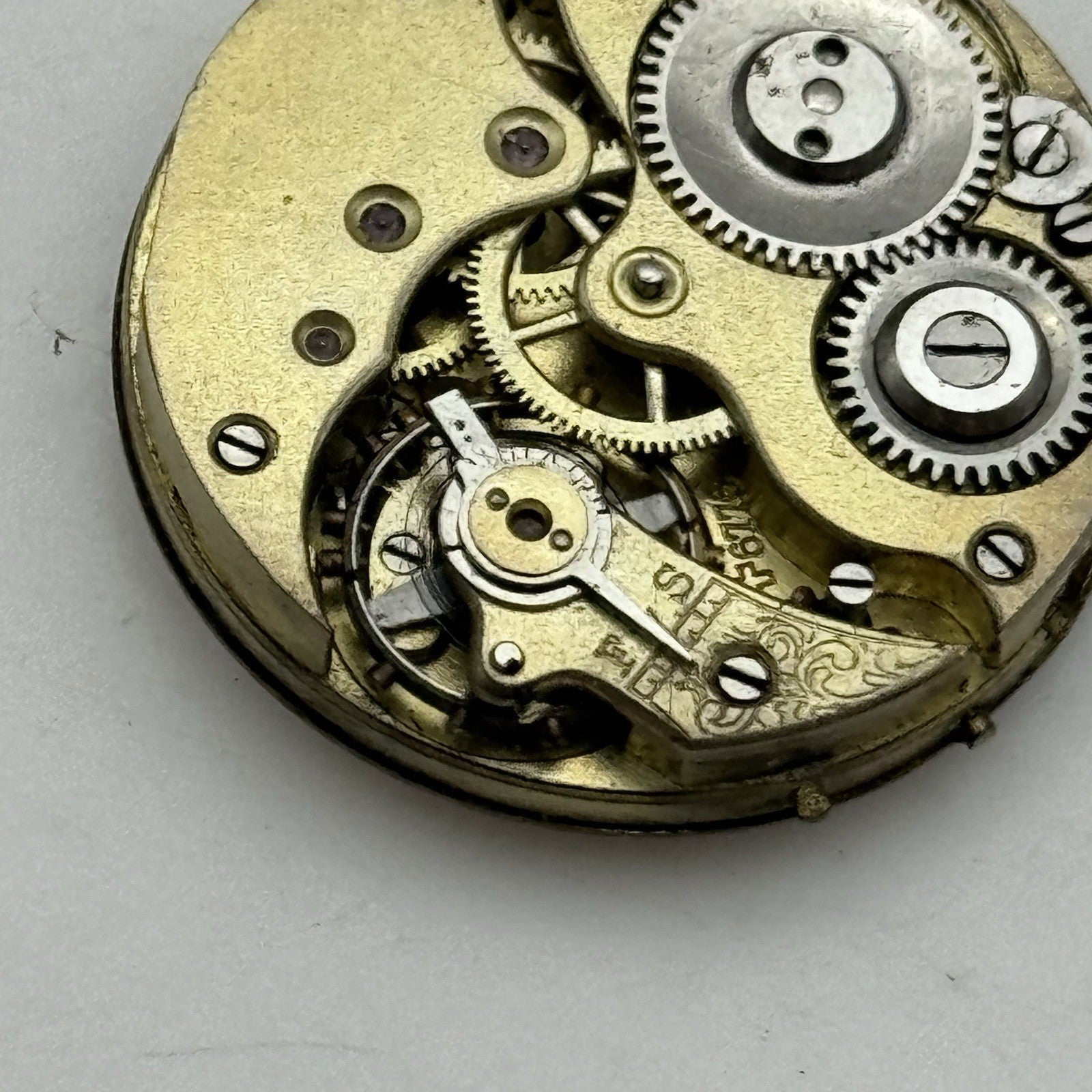 29.4mm Possibly Albert Didisheim & Freres Patent 6776 Watch Movement PARTS
