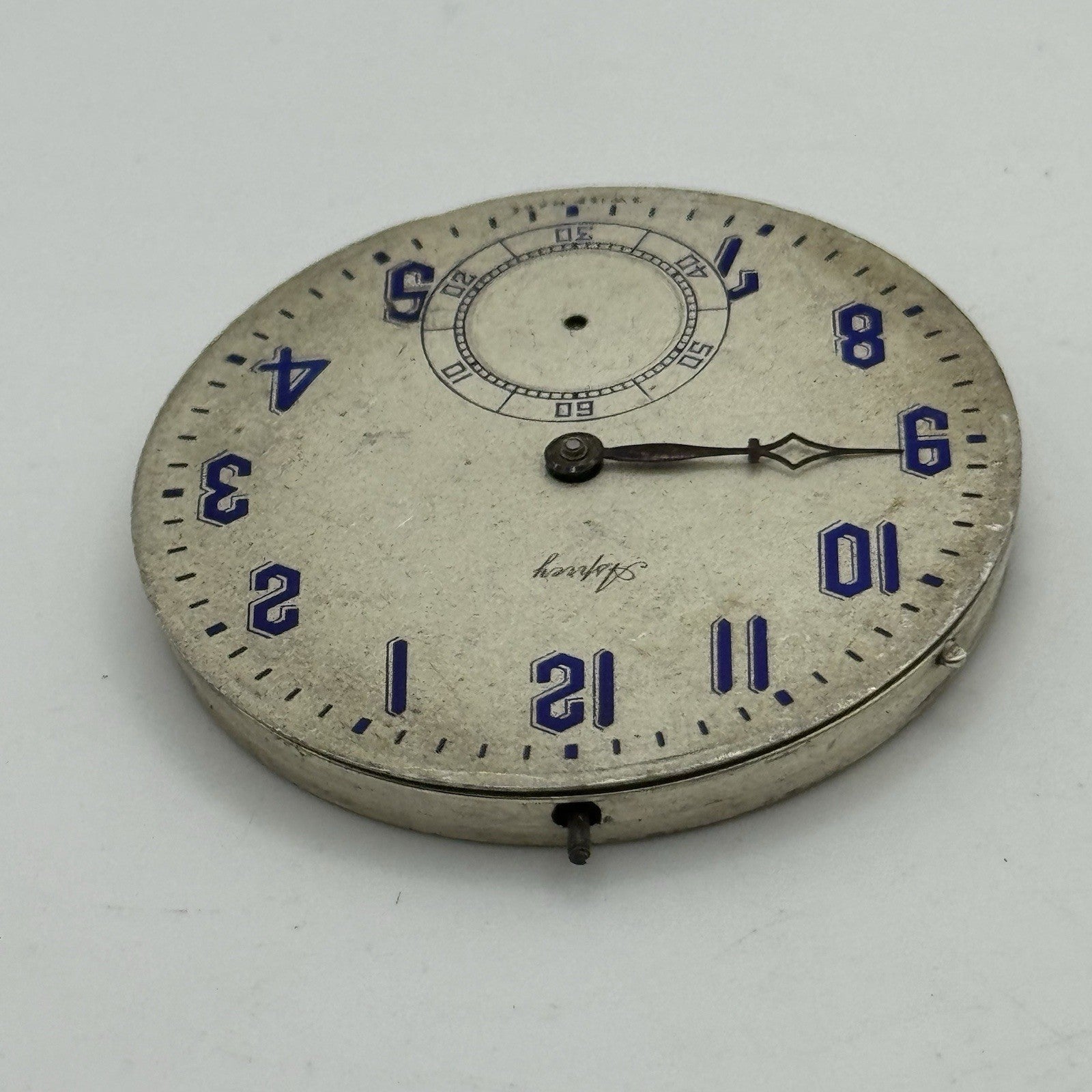 41mm High Grade Thin Asprey Vintage Pocket Watch Movement Good Balance PARTS