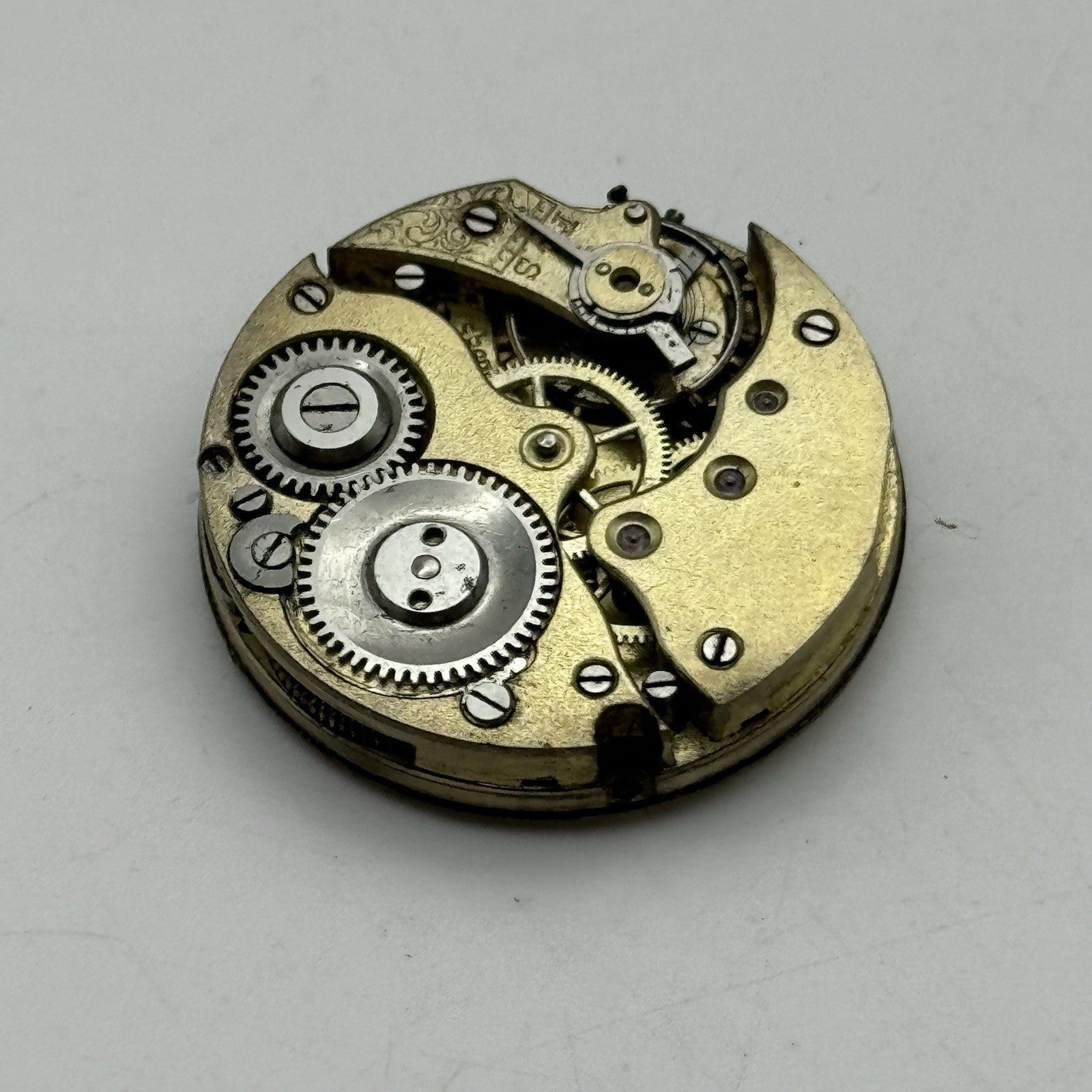 29.4mm Possibly Albert Didisheim & Freres Patent 6776 Watch Movement PARTS