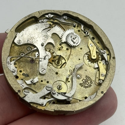 Antique Lemania Alfred Lugrin Minute Repeater Patent 782 Pocket Watch Movement