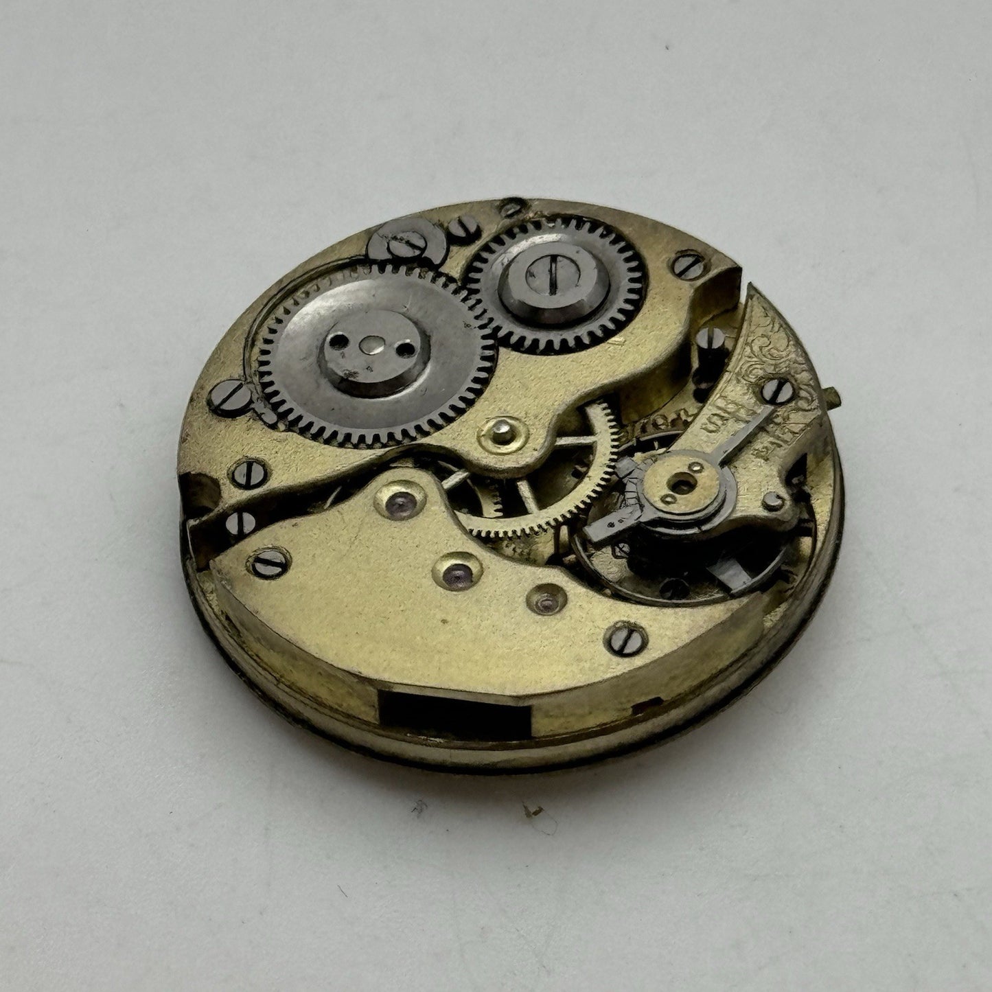 29.4mm Possibly Albert Didisheim & Freres Patent 6776 Watch Movement PARTS