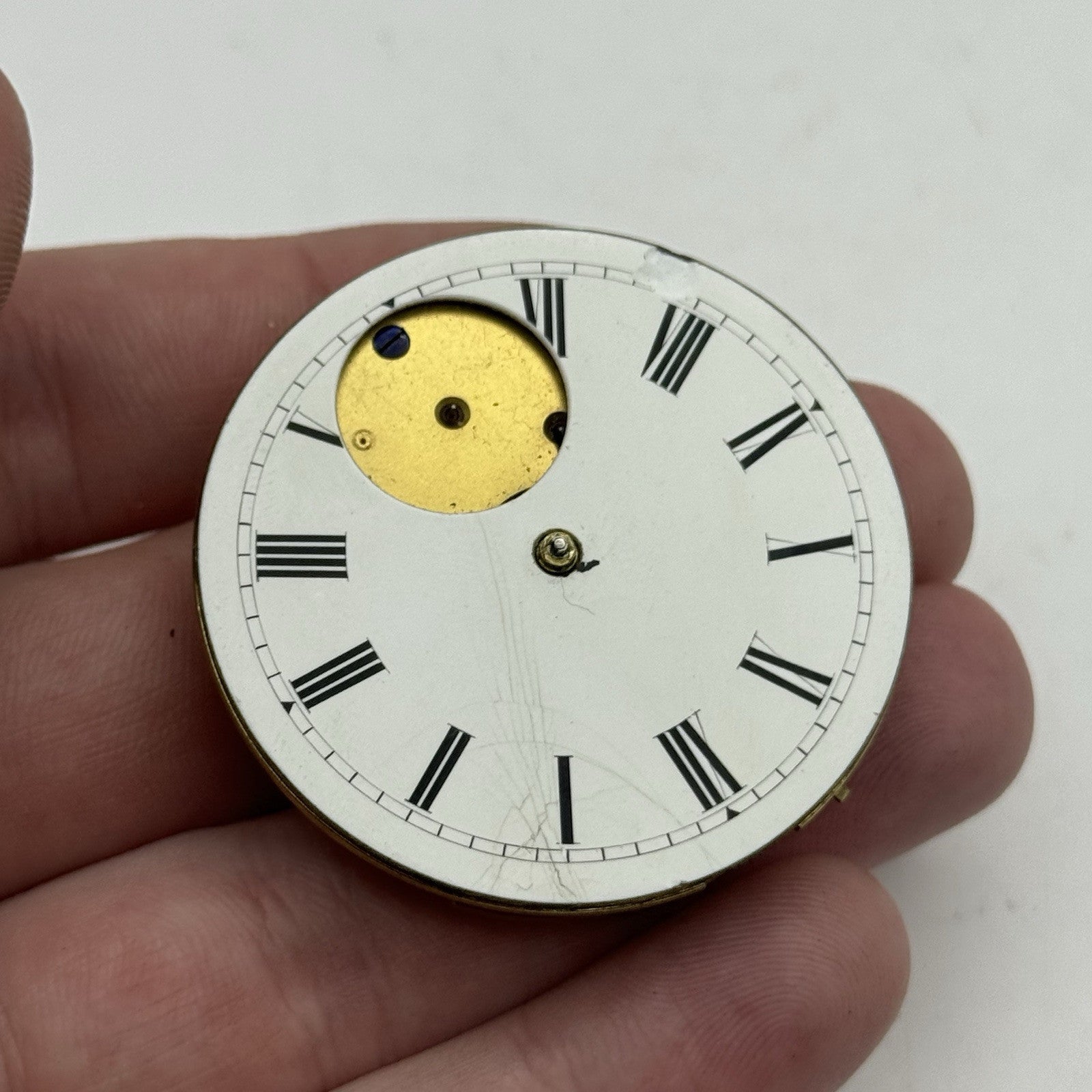 45mm Newcastle Goldsmiths & Silversmiths Company Pocket Watch Movement PROJECT