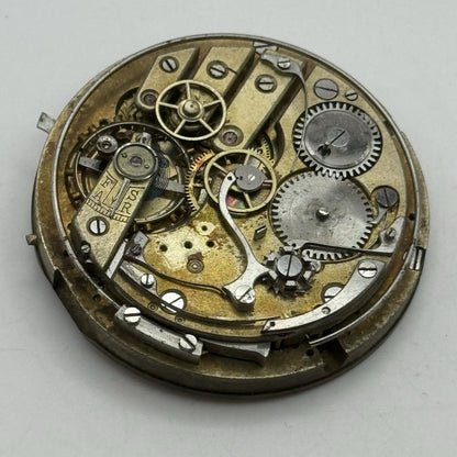 Antique Lemania Alfred Lugrin Minute Repeater Patent 782 Pocket Watch Movement