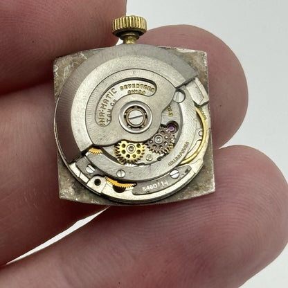 18.4mm Ladies Eterna Matic 144SU Sahida Vintage Watch Movement PARTS REPAIR