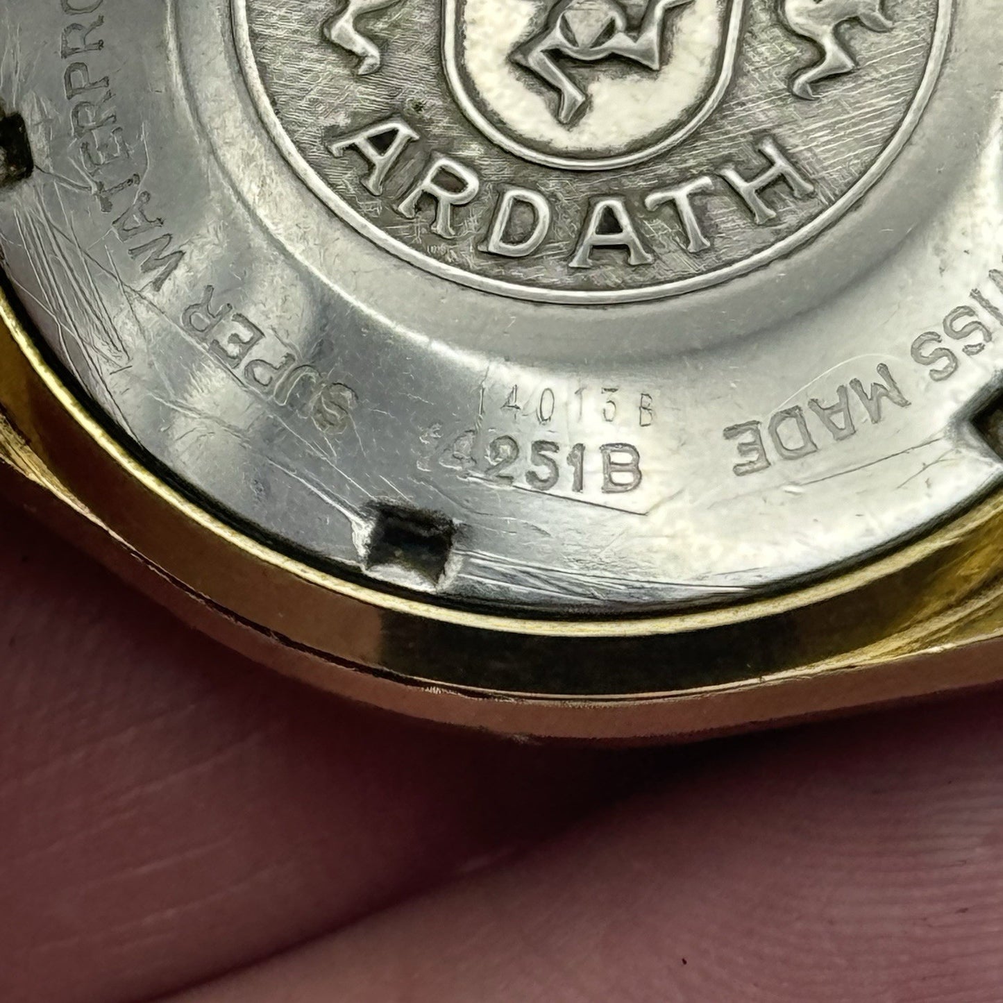 36mm Mens Ardath Reefguard Super Automatic 1712.13 Vintage Watch RUNS TO RESTORE