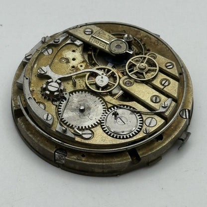 Antique Lemania Alfred Lugrin Minute Repeater Patent 782 Pocket Watch Movement