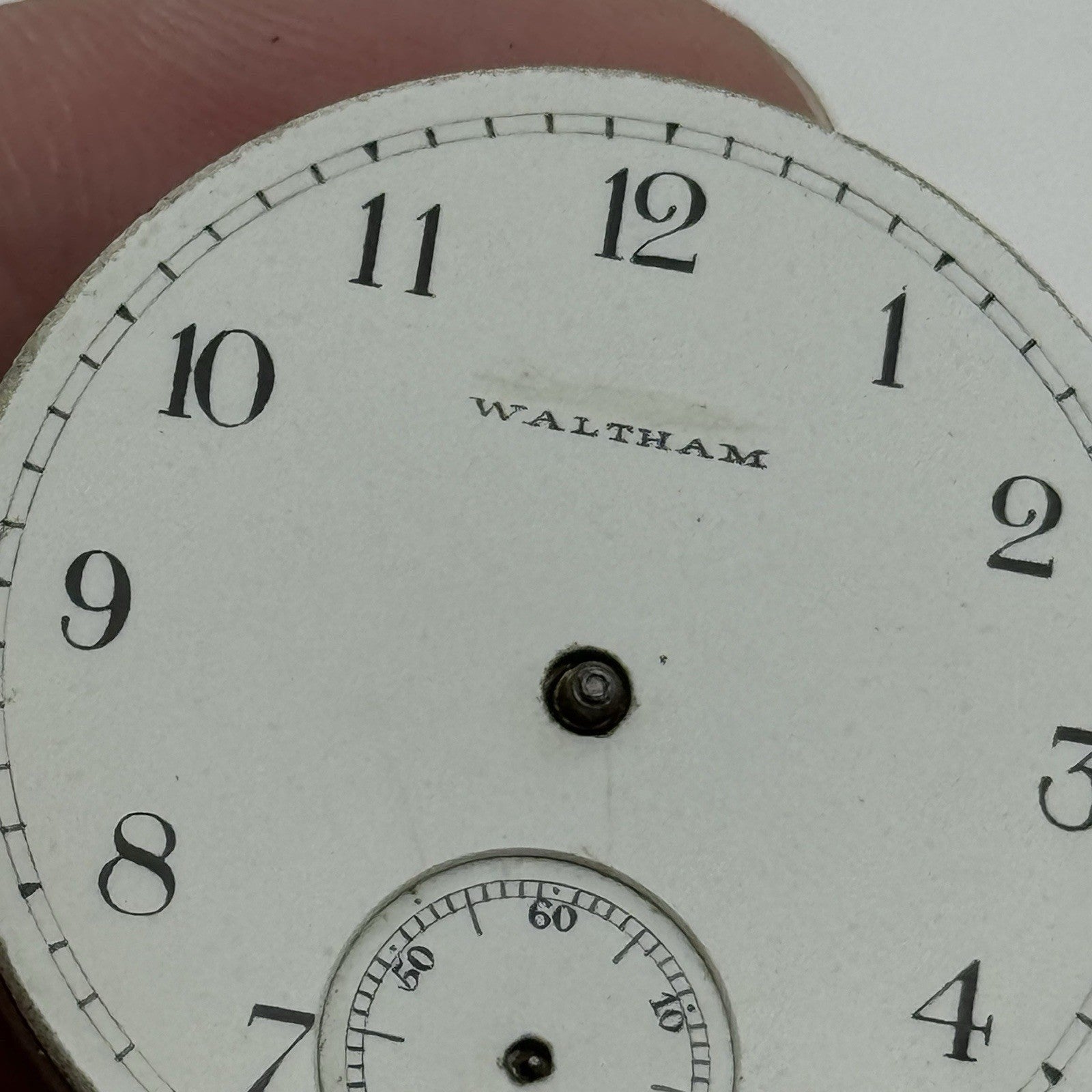6S Antique Waltham Grade F Model 1873 Hunter Pocket Watch Movement PARTS REPAIR