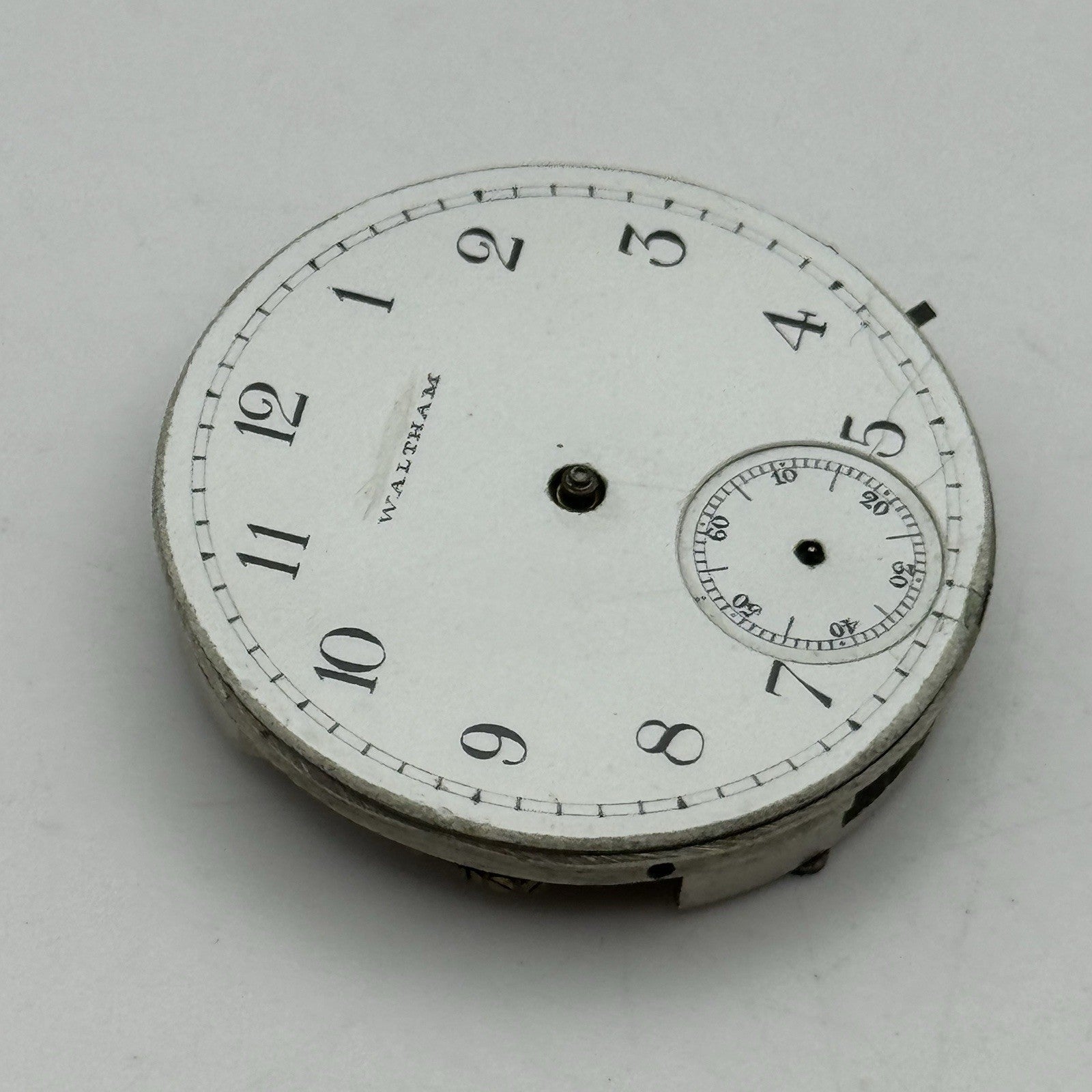 6S Antique Waltham Grade F Model 1873 Hunter Pocket Watch Movement PARTS REPAIR