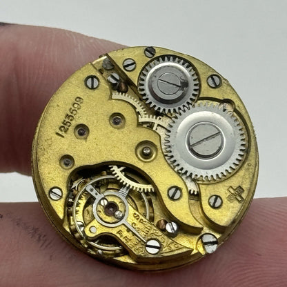 25mm Prot Swiss Porcelain Manual Wind Vintage Watch Movement Good Balance PARTS