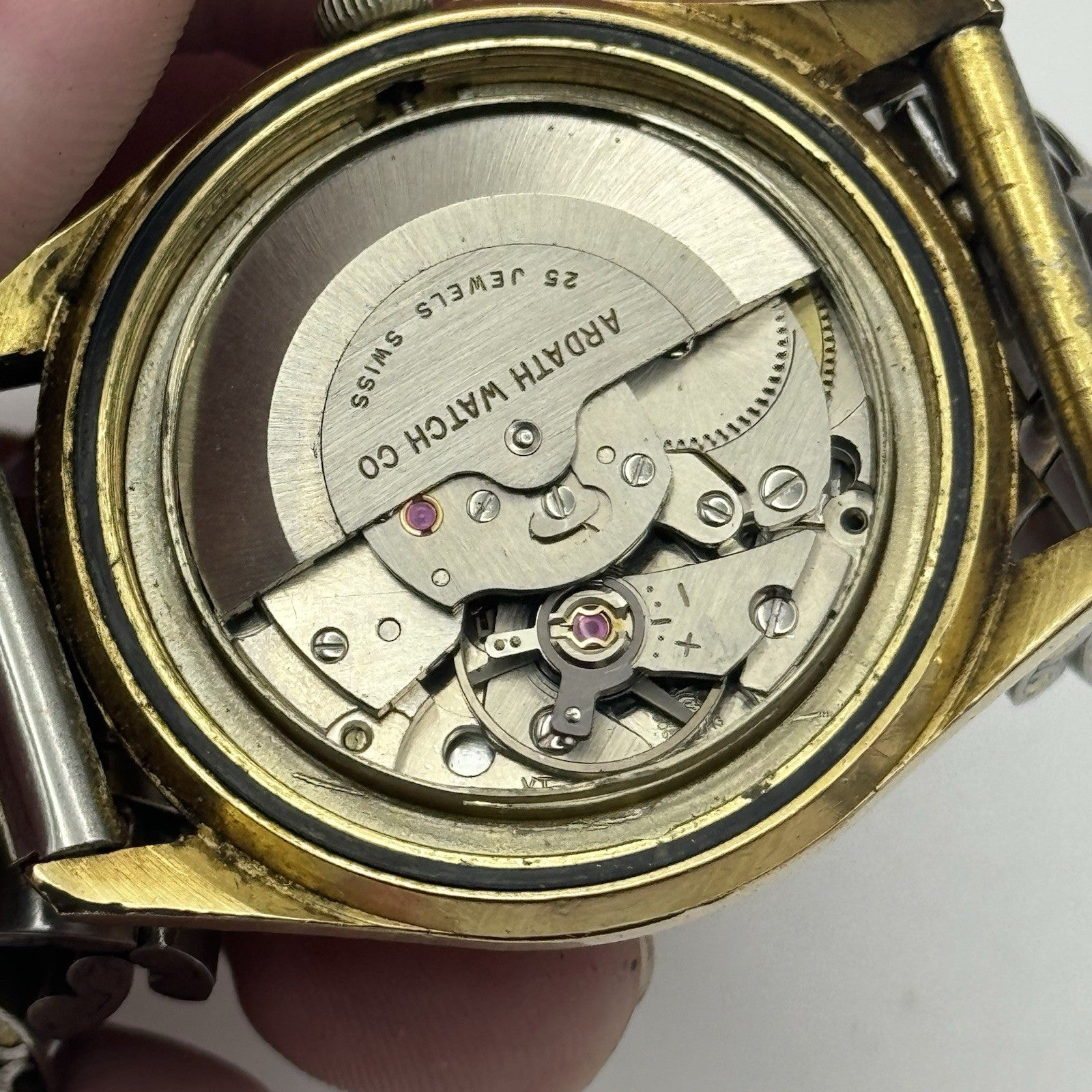 36mm Mens Ardath Reefguard Super Automatic 1712.13 Vintage Watch RUNS TO RESTORE