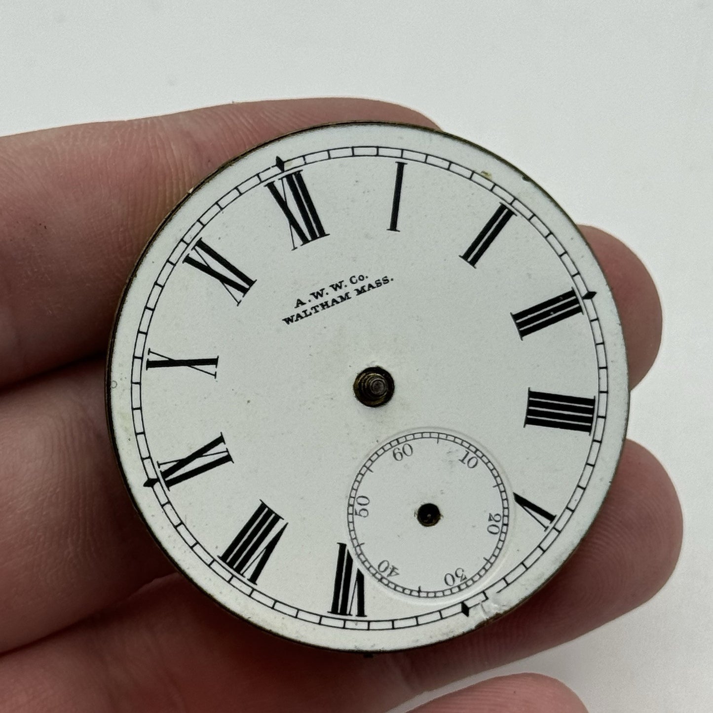 16S Antique Waltham Bond St Model 1888 Open Face Pocket Watch Movement PARTS