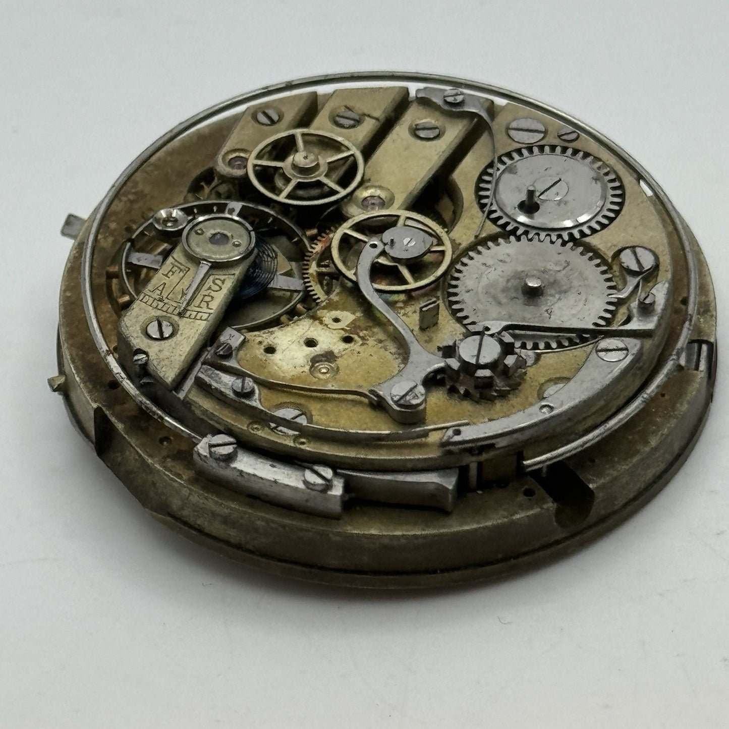 Antique Lemania Alfred Lugrin Minute Repeater Patent 782 Pocket Watch Movement