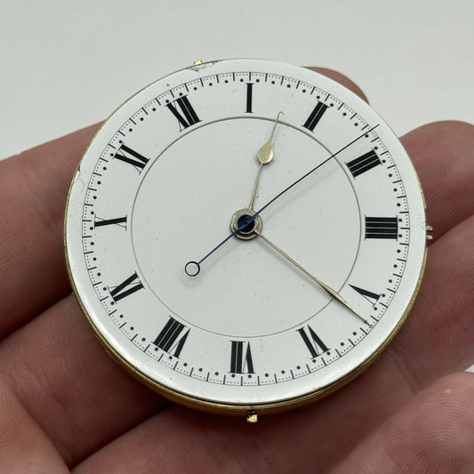47.8mm Antique 1918 DSM Atlantic Coal Conciliation  Board Pocket Watch Movement