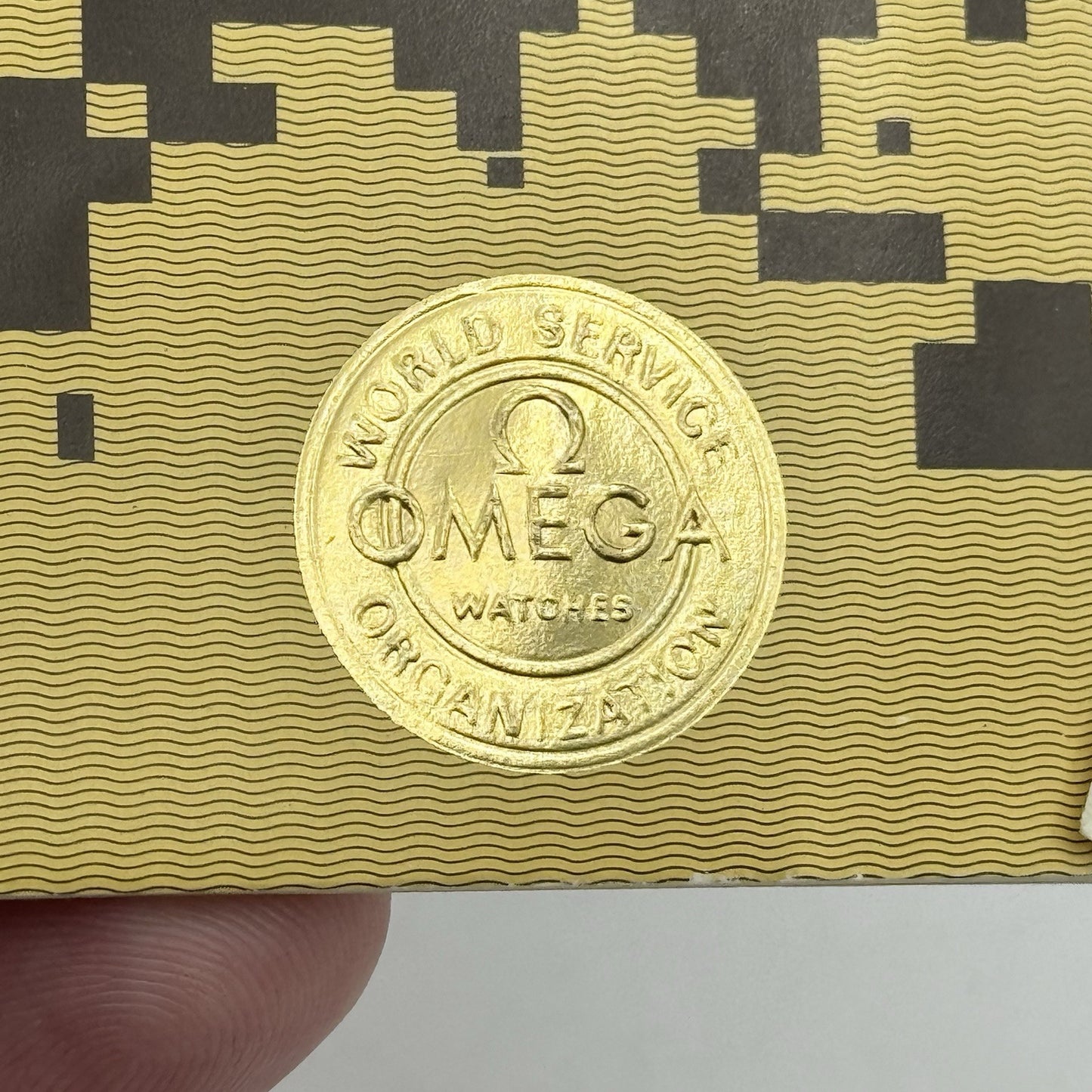 1973 Omega F300 Chronometer International Warantee Papers Saffron Hill London