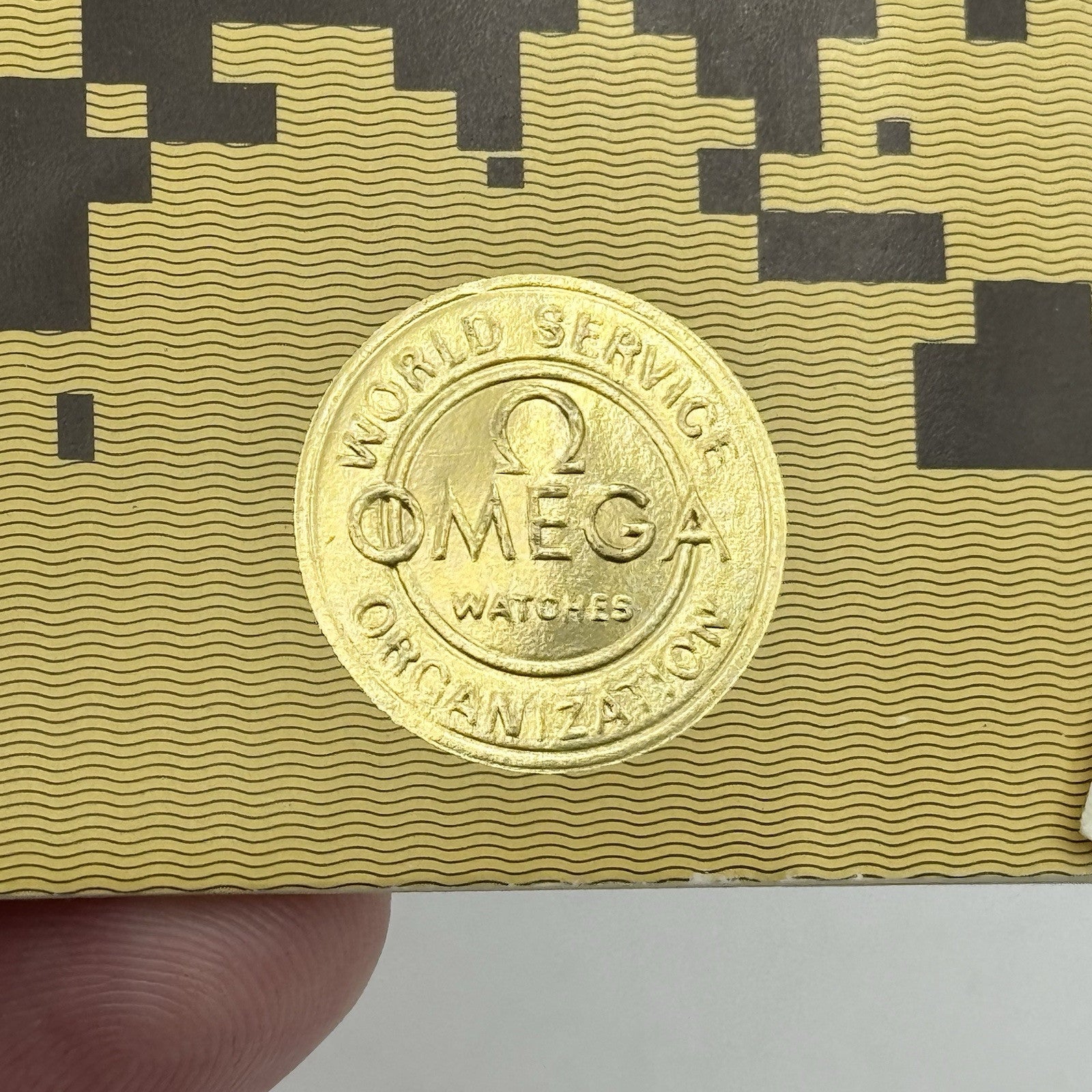 1973 Omega F300 Chronometer International Warantee Papers Saffron Hill London