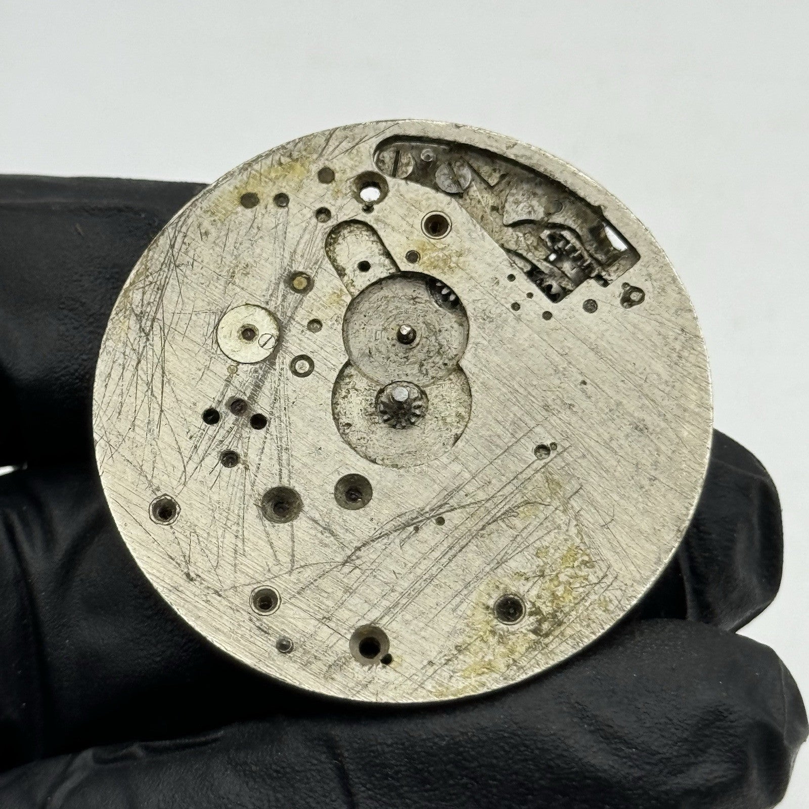39.5mm Balance Ok Unidentified Interesting Vintage Pocket Watch Movement PARTS