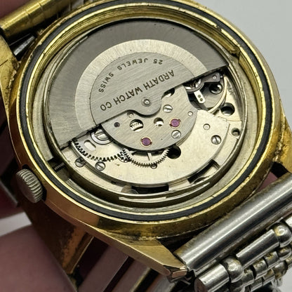 36mm Mens Ardath Reefguard Super Automatic 1712.13 Vintage Watch RUNS TO RESTORE