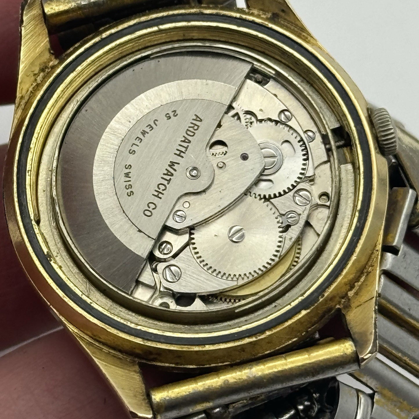 36mm Mens Ardath Reefguard Super Automatic 1712.13 Vintage Watch RUNS TO RESTORE