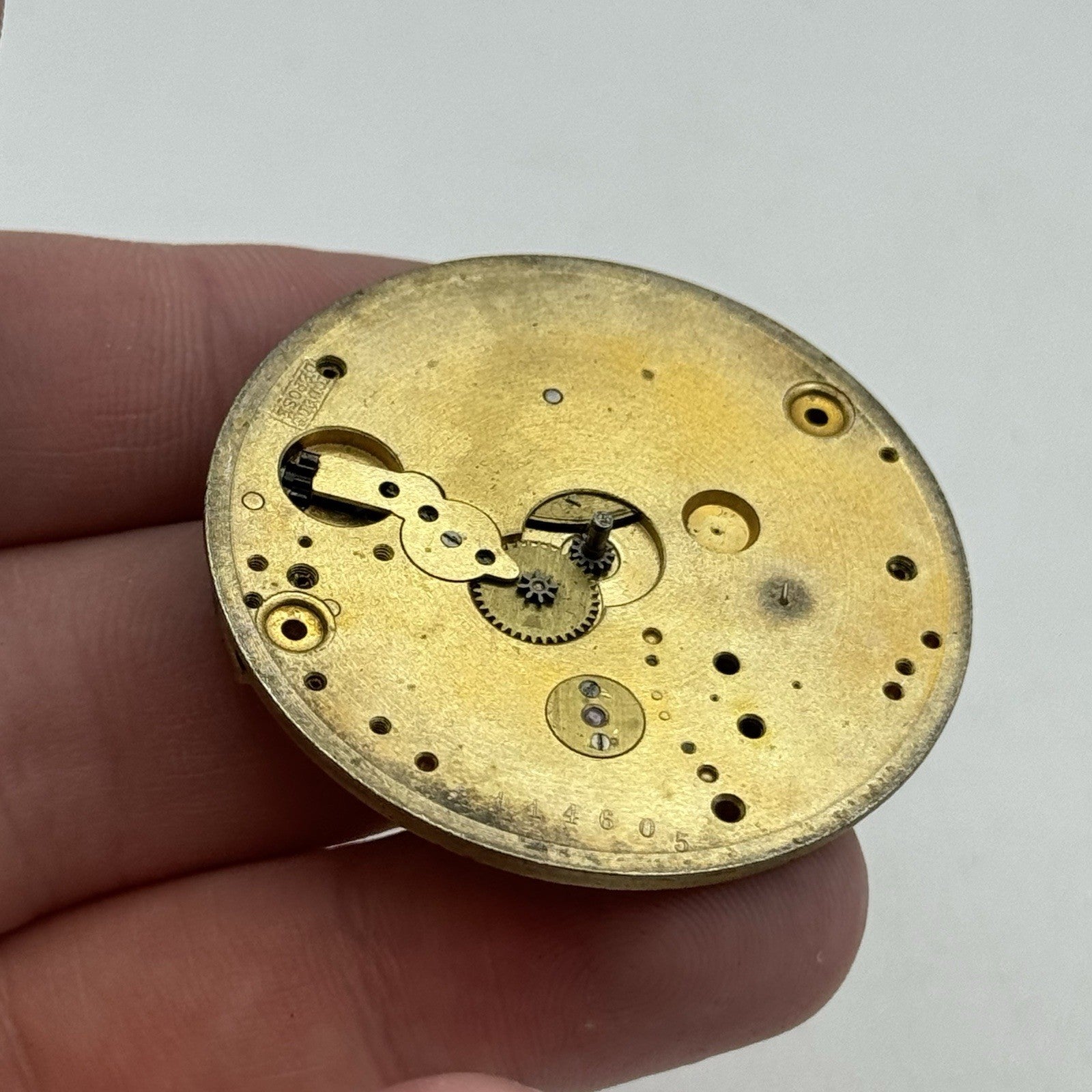 42.8mm Brevete Cyma Modele Depose Partial Vintage Pocket Watch PARTS REPAIR