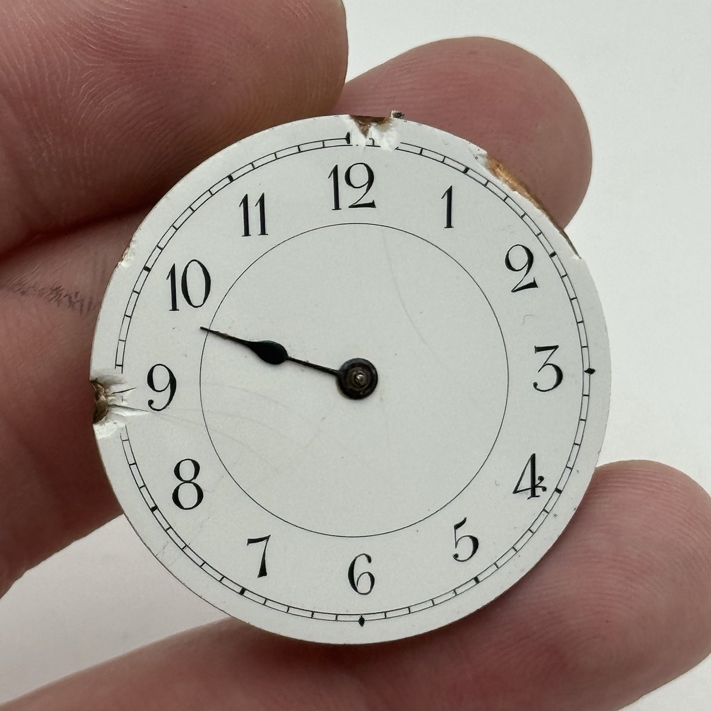 33.8mm Antique Longines Baume Key Wound Swiss Pocket Watch Movement PARTS REPAIR