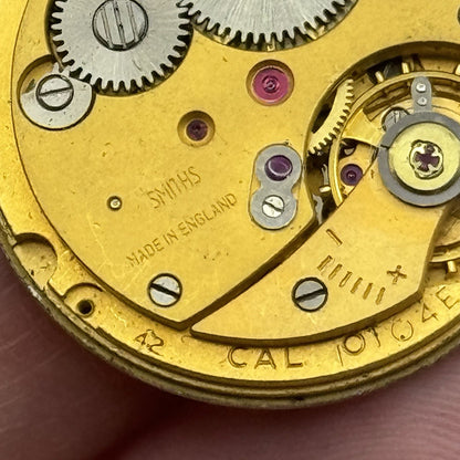 27.8mm Men’s Smiths Imperial 10104E Manual Wind Watch Movement PARTS REPAIR