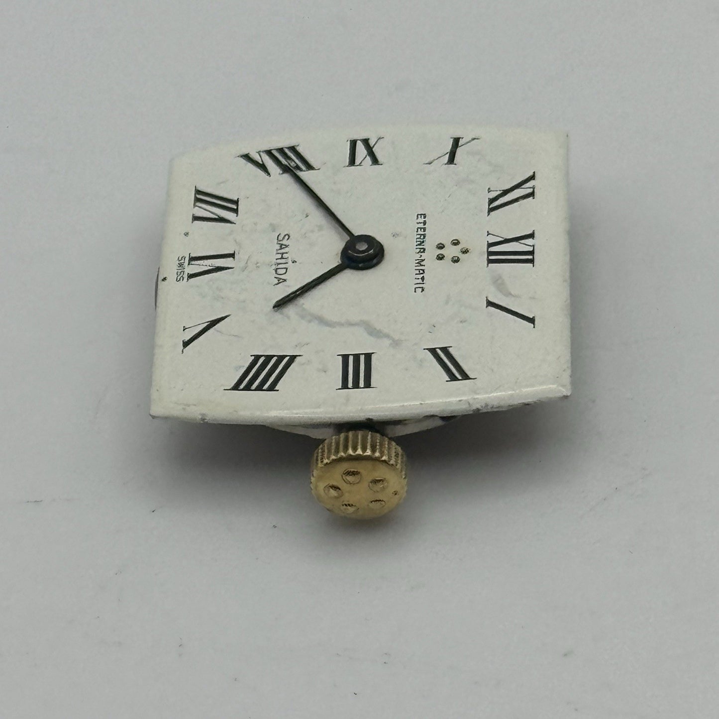 18.4mm Ladies Eterna Matic 144SU Sahida Vintage Watch Movement PARTS REPAIR