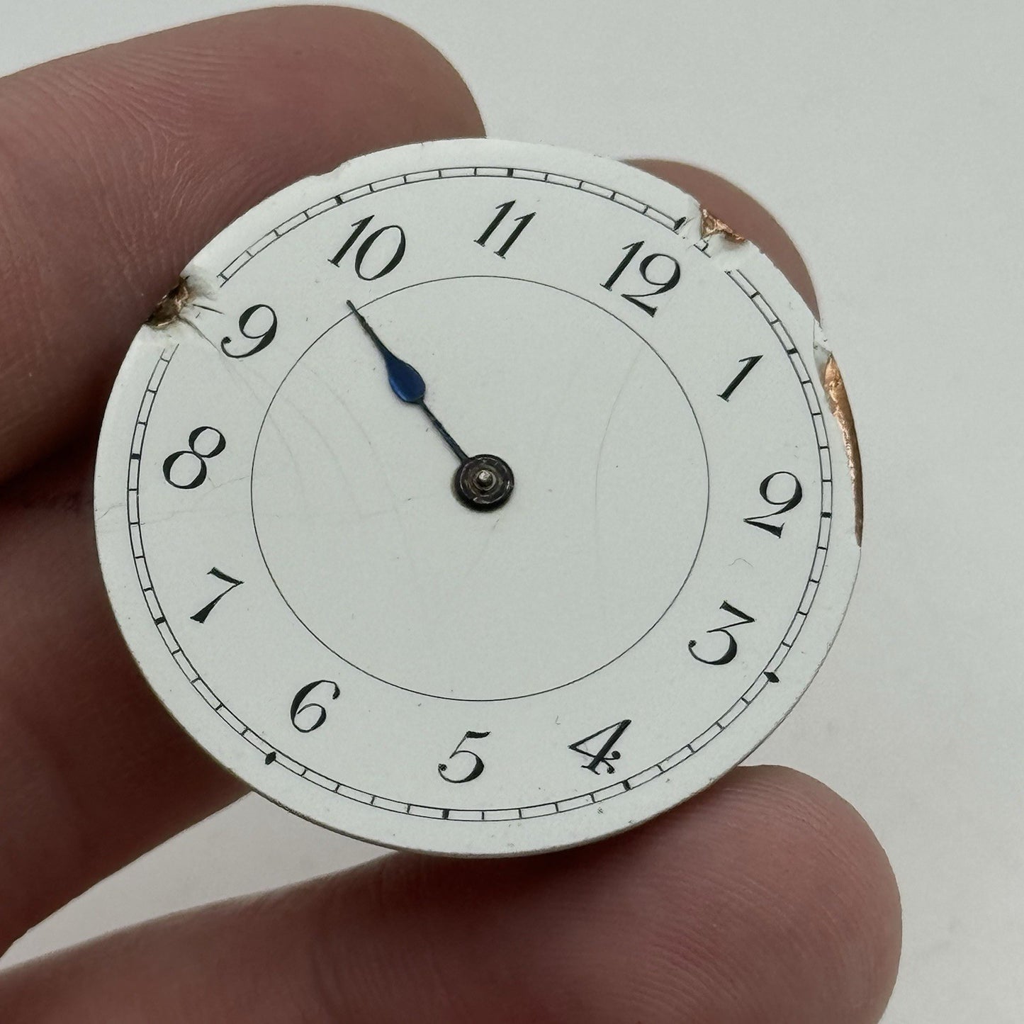 33.8mm Antique Longines Baume Key Wound Swiss Pocket Watch Movement PARTS REPAIR