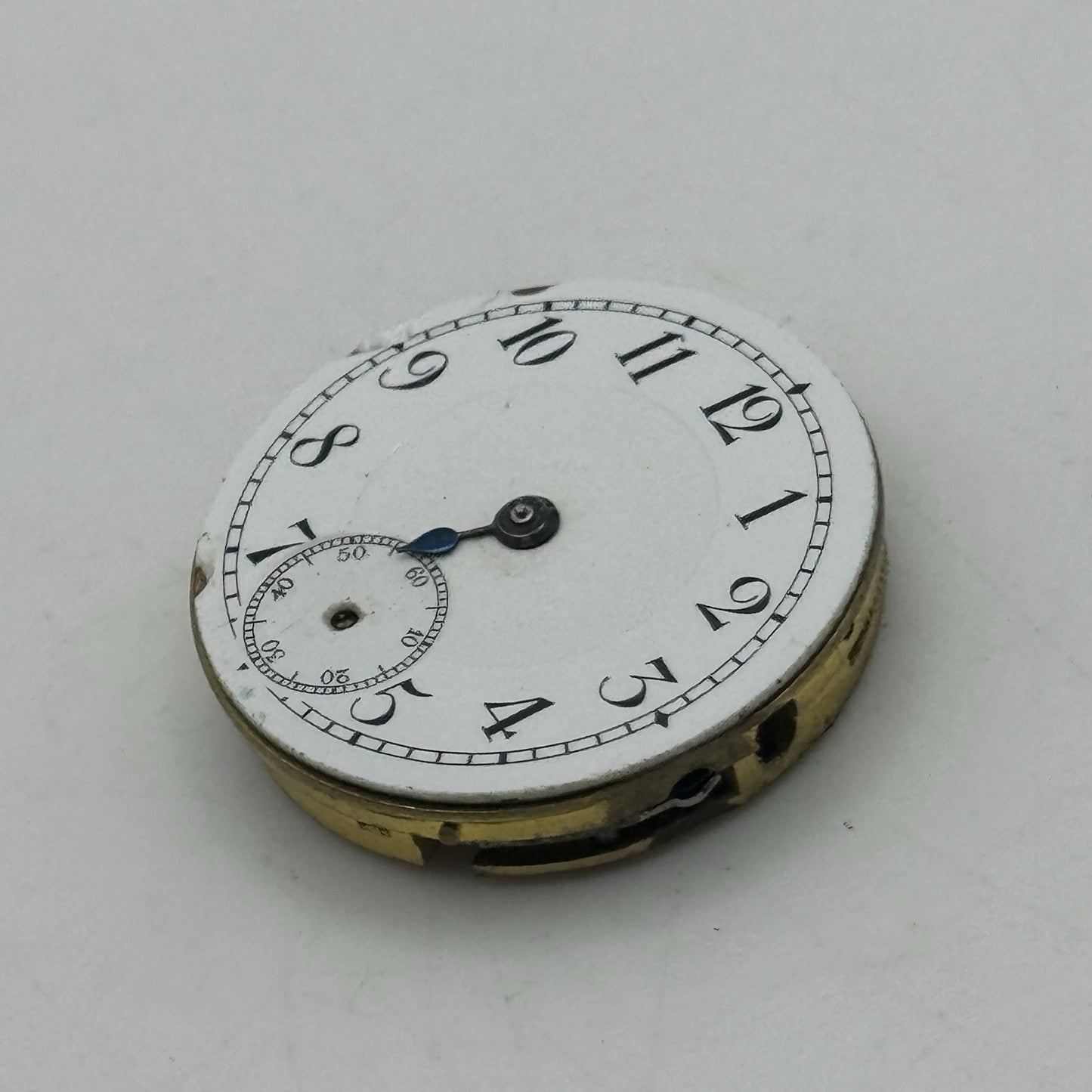 25mm Prot Swiss Porcelain Manual Wind Vintage Watch Movement Good Balance PARTS